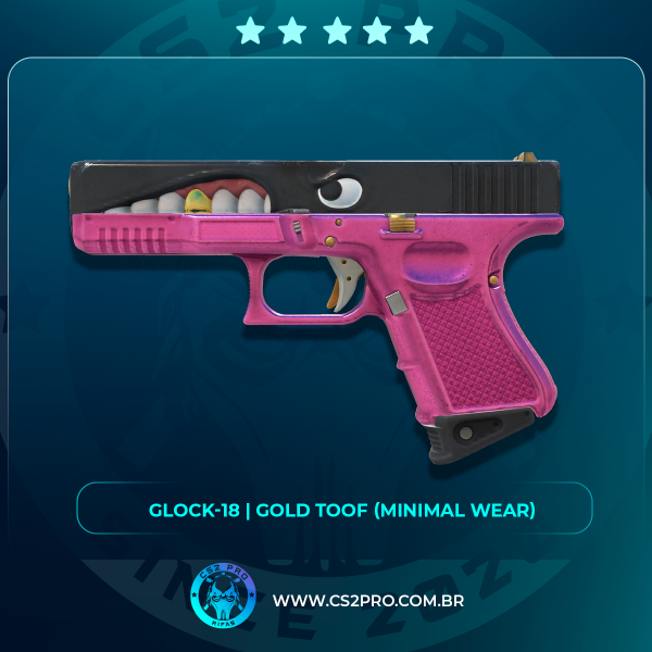 #1506 Glock-18 | Gold Toof
